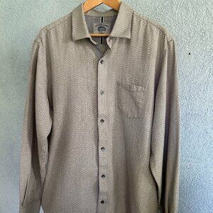 Men's Cooper Jones Supply Long-Sleeve Button-Down Shirt L